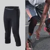 men High Elastic Basketball Shorts Safe Anti-Collisi Sport Running Shorts Compri Gym Shorts Crossfit Leggings Knee Pad 41Um#