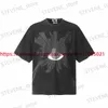 T-shirts pour hommes Puff Print House of Errors T-shirt Hommes Femmes Surdimensionné T Top Black Eye T-shirt T240325