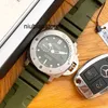 Zegarki dla mężczyzn Watch Projektant Series Projektant Green Ruch Wojskowy Pełny automatyczny mechaniczny Super Luminin Manery Watch