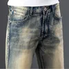 Nuevos pantalones cortos de mezclilla retro jeans antiguos en forma regular recta recta de verano de la marca de la marca de la marca de la marca hostal pantalones cortos y3fu#