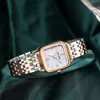 New Fashion Trend Square Shell Dial Steel Band Women's Watch