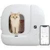 Boxes PETKIT PURA MAX Cat Litter Box Automatic Self Cleaning App Global Version Large Smart Litter Box Areneros Para Gato Cat Toilet