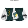 24SS Nya Rhude Shorts 50 färger högkvalitativa män Kvinnor Designers Summer Fashion Snabbtorkning Streetwear Beach Sportwear Mens Short