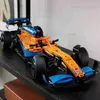 Blocs Nouveau en 42141 McLarened Tech compatible F1 Formula Car Model Building Buildings City Vehicle Bricks Toys for Kids Christmas Gifts T240325