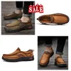 Neue Mode, die Schuhe für Herren aus Leder verkauft, GAI-Freizeitschuhe, Business-Loafer, leichte Designer-Männer, übergroße, weiche Sohlen, atmungsaktiv, cool, Bigsize2024, Größe 38–51