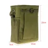 Förpackar Military Molle Ammo Tactical Magazine Dump Drop Reloader Utility Hunting Rifle Pouch Hunting Bag