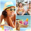 Party Favor Neoprene Insator Sleeves Zer Popsicle Holder Colorf Ice Bag återanvändbara tvättbara innehavare för Drop Delivery Home Garden Fest DHL9R