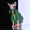 Katkostuums knappe hond en kleding mannelijk modieuze Duitse siamese jas huisdier kleding kleine brief afdrukken nacht