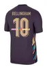 Maglia da calcio inglese BELLINGHAM RASHFORD KANE 2024 Euro Cup 2025 Maglia da calcio Squadra nazionale Home Bianco Trasferta Viola Uomo Bambini Kit SAKA RICE FODEN Camicie Uniformi