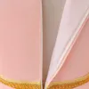 Robes de concours de beauté pour filles à manches longues avec bijou rose musulman Robes de demoiselle d'honneur Robes d'anniversaire/de fête pour filles Jupes de tous les jours Vêtements pour enfants SZ 2-10 D326174