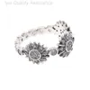 Designer Pandoras Ring Pans Nuovo prodotto Shining Triple Sun Ring Sunflower Sunshine Ring Valentines Giorno per le donne