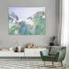 Tapisseries Mountain View Målning Tapestry Room Decor Cute Luxury Living Decoration