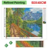 Стичка Azqsd Diamond Painting Mountain Diamond Emlemdery