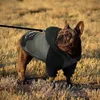 Beinwfyiy hund hoodie hund tröja för små medelstora stora hundar, reflekterande husdjurskostym med koppelhål och fickan