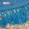 Sciarpa da donna Paisley Jacquard Paisley Stampa floreale stile Boch Sciarpa da viaggio plissettata etnica Pashmina caldo scialle lungo in seta invernale 240325