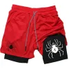 Anime Hunter x Hunter Gym Shorts pour hommes Breasses Spider Performance Shorts Summer Sports Fitn Workout Jogging Pants courts H4YF # 882