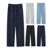 Hiver Mâle Modal Slee Pantalon Pantalon de sommeil solide Pyjamas pour hommes Lg Pantalon de sommeil Bas de nuit doux Pyjama Homewear 2024 51yU #