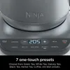 Ninja KT200 Präzisions-Wasserkocher, 1500 Watt, BPA-frei, Edelstahl, 7 Tassen Fassungsvermögen, Temperatureinstellung beibehalten, Silberfarbe