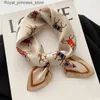 Scarves HomeProduct Centerpure Silk Square Scarfwomens moda luksusowa marka szalik Q240326