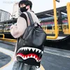 Designer Spraygrounds Backpack Shark Mouth Pu Backpack Fashion Student Backpack New Large Capacity Travel and Leisure Computer Bag