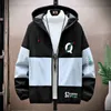 2023 Primavera e Outono Novo Fi Hooded Tooling Jacket Masculino Casual Solto Confortável À Prova D 'Água de Alta Qualidade Casaco Tamanho Grande h9HG #