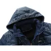 2023 Осень Зима Мужские куртки с капюшоном Повседневный стиль Джинсовая куртка Мужская верхняя одежда Джинсовые куртки Мужские пальто и куртки MY232 h2s3 #