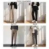 Men's Suits Suit Pant Trousers Grey Men Polyester Slightly Elastic Smooth Pants Spring And Summer Stretch Clothing Thick