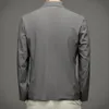 2022 estate nuovo Seaml seta del ghiaccio sottile Sun Protecti Mens Smart Casual Blazer di alta qualità maschio Slim Fit giacche da uomo m0AP #