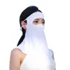Schals Anti-UV-Sommer-Sonnenschutzmaske Gesicht Gini Seidenlätzchen Frauen Ausschnitt Schild Fahrt fahren