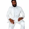 Luxus Herrenanzüge Blazer Einreiher Schal Revers Formale Kostüm Homme Elegante 2 Stück Jacke Hosen Slim Fit Männliche Kleidung g1Ug #