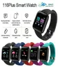 ID116 Plus montre intelligente bracelets d'affichage couleur avec moniteur de fréquence cardiaque tracker d'activité appareil portable 3450823