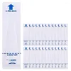 Decorative Plates 100 Pack Digital Thermometer Probe Covers - Disposable Universal Electronic Oral Rectal