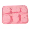 Baking Moulds Environmentally Easter Mold Egg Silicone For Diy Candy Chocolate Fondant Non-stick Food Pudding