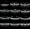 1PC Princess Crystal Tiaras och Crowns pannband Kid Girls Love Bridal Prom Crown Wedding Party AccessiOies Hair Jewelry230L7567434