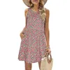 Vestido Skims sexy bedenken zomer jurken jurken bemanning nek conventionele mouw bohemian jurken mouwloze casual uxury jurk rok Vestidos de mujer damesjurken