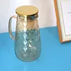 Baking Moulds 54Oz Glass Pitcher With Lid Iced Tea Water Jug Cold Ice Wine Coffee Milk And Juice Beverage Carafe