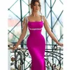 A Stylish Elegant 2-Color Sparkling Diamond Waist Bag Buttocks Sleeveless With Party And Cocktail Bandages Dress 717952