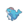 海洋生物エナメルピンカスタム動物ドルフィンタツノオクのタコのブローチラペルピンシャツバッグバッジ漫画海の宝石