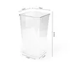 Vaser hushåll akrylblomma arrangemang hink kontor vas glas bukett prydnad