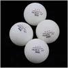 Table Tennis Balls Pieces 3 Star 40Mm Celloid Advanced Pong Training Practice 2 Color Options For Indoor Sports Drop Delivery Outdoors Dhnfv