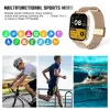 الساعات الجديدة أزياء ذكية Watch Women Bluetooth Call Watch Fitness Tracker Sport Sport Smart Clock Ladies Men Smartwatch Woman 2023