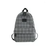 Rugzak Plaid Dames Student Leuke Schooltas Rugzak Vrouwelijke Mochilas Feminina Tassen Voor Tienermeisjes Canvas