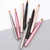 Makeup Brushes Travel Retractable Lip Brush Applicators Flat For Lipstick Gloss Creams Portable With Professional Tool