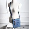 Sacos de noite moda denim ombro mulheres bolsa satchels senhoras crossbody sling saco clássico feminino viagem mensageiro cowboy