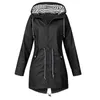 Женские плащи, весенне-осенняя куртка на молнии, комбинезон 3-в-1, ветрозащитное водонепроницаемое прочное уличное пальто с капюшоном для альпинизма