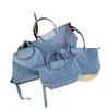 Source High 2024 Spring New Nylon Bag Waterproof Commuter Dumpling Large Medium and Small Shoulder Ss03095