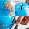 Lådor Creative Globe Money Box Fun Piggy Bank Children's Savings Box For Coins Gift Lving Room Decoration World Map Money Storage Safe