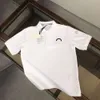 Verão designer camisas polo homens t camisa de negócios manga curta camisa casual bordado logotipo manga curta algodão topos três cores