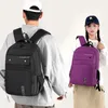 Sac à dos léger en nylon réduisant la pression pour lycée, voyage, affaires, grande capacité, loisirs, sac étanche pour ordinateur portable