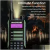 Walkie Talkie Baofeng UV 16 IP68 مقاوم للماء 50km لمسافات طويلة مزدوجة الفرقة 136 174 400 520MHz 220812727777 إسقاط إلكترونيات التسليم T otqig